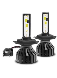 Buy 2 Pcs Car LED Bulbs Headlight Bulb Kit For H4 in Saudi Arabia