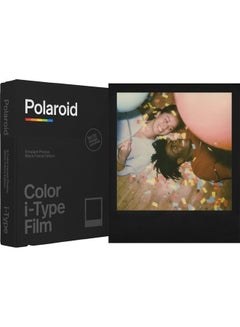 Buy Impossible/Polaroid Color Film for i-Type Instant Camera - Rainbow Spectrum Edition - 2 Pack with Micro Fiber Cloth in UAE