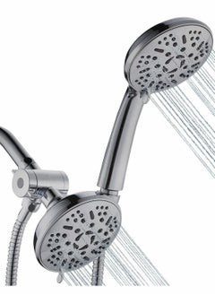 Buy Shower Head, High Pressure RainType 4.5-inch Concealed 9-speed Small Top Spray,Luxurious And Modern Appearance in Saudi Arabia