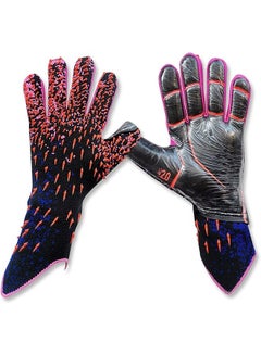 Buy Children's Football Gloves Goalkeeper Gloves Children's Goalkeeper Gloves Wear-resistant Non-slip Wrist Guard Goalkeeper Gloves - Red in Saudi Arabia