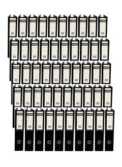 اشتري 50-Piece Office Box File Broad Black في الامارات