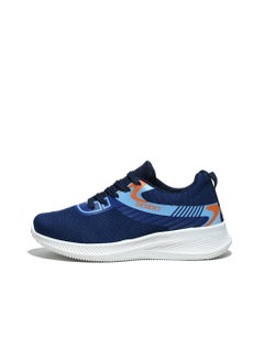 Buy Sportive Printed Lace-Up Textile  Sneaker For Men in Egypt