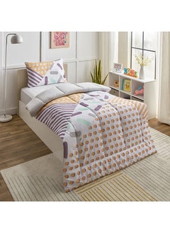 اشتري Playland Whimsical Kapas 2-Piece Cotton Single Comforter Set 220 x 135 cm في الامارات