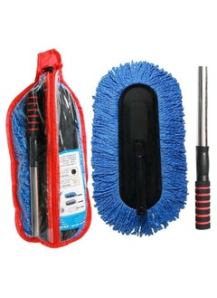 Buy QSHOP Microfiber Car Cleaning Brush with Extendable Long Handle, Scratch Free, Car Dust Brush for Trucks, SUV, RV, Motorcycles, Boats, Home in Egypt