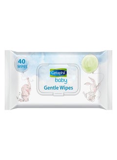 Buy Gentle Baby Wipes - 40 Wipes in UAE
