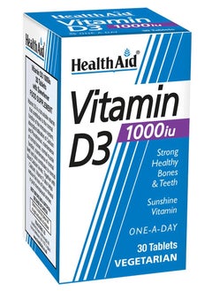 Buy Vitamin D 3 1000 iu 30 tabs in UAE