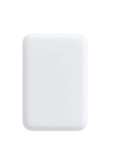 اشتري MagSafe Battery Pack Portable Charger with Fast Charging Capability, Power Bank Compatible with iPhone White في مصر