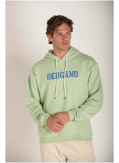 Buy R-Neck Printed Hoodie in Egypt