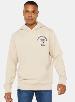 Buy Essential Relaxed Logo Hoodie in UAE