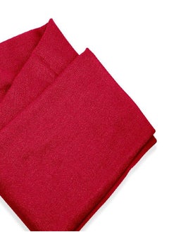 اشتري GEARONIC Soft Pashmina Scarf for Women Shawl Wrap Scarves Lady Women's Scarfs in Solid Colors - Wine Red في الامارات