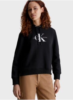 اشتري Logo Knitted Hoodie في السعودية