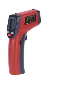 اشتري ميزان قياس حرارة رقمي يعمل بالأشعة تحت الحمراء, مسدس الحرارة في الصناعة عن طريق الليزر, بدون تلامس مع إضاءة خلفية لقياس درجة من -50 إلى 380 مئوية (غير مخصص للبشر) ولا يشمل بطارية. في الامارات