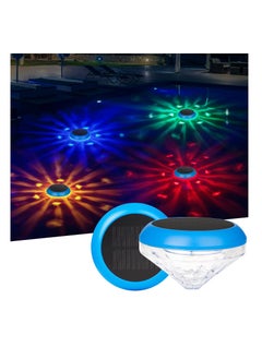 اشتري Solar Floating Pool Lights,  LED Multicolor RGB Color Changing Solar Pool Lights That Float, Outdoor Waterproof Swimming Pool Accessories for Pool, Pond, Hot Tub, Garden, Party Decoretion في السعودية