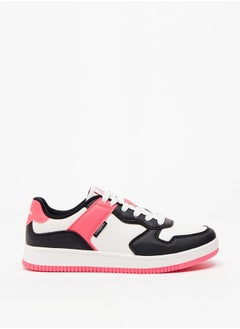 Buy Women'S Colourblock Casual Sneakers With Lace-Up Closure in Saudi Arabia