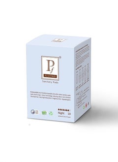 Buy Plastfree Organic Sanitary Pad - Night in UAE