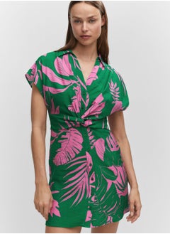 Buy Front Knot Detail Dress in UAE