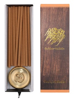 Buy Bakhoor BoSidin – Cambodian Oud Bakhoor Incense Sticks 30g with Copper Incense Burner – A75-1 in UAE