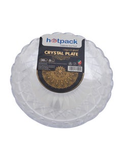 Buy 5 Pieces Hotpack Crystal Clear Plate 30 Cm in Saudi Arabia