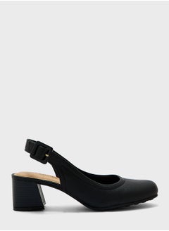 Buy Ankle Strap Mid Heel Pumps in UAE