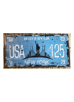 Buy Hometaste Wall Decorative Metal Plate Metal Wall Plate Wall Plate Metal Art Tin Sign Plaqui Print Poster Car Plate Plaque Decals Modern Design Painted Car Plate Tin Metal Wall Art Signs (Style_53) in UAE