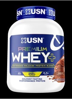 Buy USN Premium Whey Plus chocolate 5lb in UAE