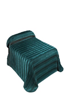 اشتري Morapel Luxe - Model: 970 - Color: Emerald- Size: 220 × 240 cm - Consists of 85% acrylic - 15% polyester - Weight 4.45 - Size of Country-of-Origin Spain. في مصر