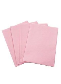 اشتري 50 Sheets Baby Pink Gift Wrapping Tissue Paper 50X75cm for DIY Crafts, Bags, Holidays, Birthdays في الامارات