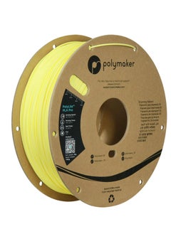 Buy Polymaker PolyLite PLA Pro Light Yellow 1.75mm/ 1KG in UAE