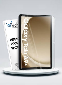 Buy 9H Ultra HD Tempered Glass Screen Protector For Samsung Galaxy Tab A9+ / A9 Plus 11.0 Inch (X210, X215, X216) Clear in Saudi Arabia