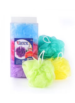 Buy Varex Pouf Shower Loofah for Bath - Box  3 Piece in Egypt