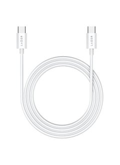 اشتري Lazor Bolt PD Fast Charging Cable 
Type-C to Type-C -60W Current - CT76 Grey- 1m في الامارات