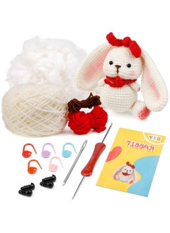 Buy Crochet Kit for Beginners, Includes All Crochet Accessories and Step-by-Step Video Tutorials, Rabbit in Saudi Arabia