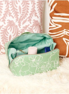 اشتري Dianea Floral Printed Saffiano Washbag في الامارات