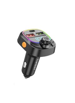 Buy M83 Wireless Car Kit FM Transmitter - 2 USB output: 5V 3.1A+1A - FM frequency range: 87.5-108.0MHz in Egypt