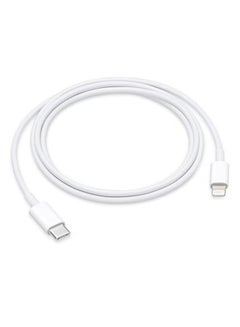 Buy USB-C To Lightning Cable - 1 Meter White in Saudi Arabia
