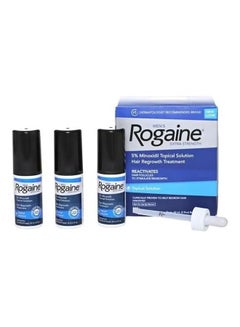 Buy 3-Piece Extra Strength Hair Regrowth Solution Set Clear 3x60ml in Saudi Arabia