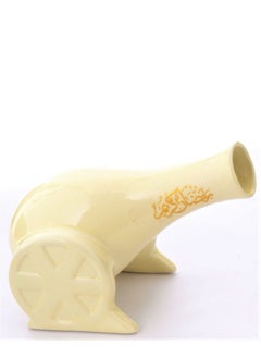 Buy Ramadan Cannon Home Décor (12.3 * 7.1 * 8.3CM), Off-white in UAE