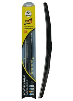 اشتري 3XR Car Wiper Blade 22" 350mm Hybrid Wiper All Season Universal Car Wiper Blade 1 Pcs في السعودية