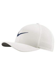 Buy Nike Stylish Beach Cap - White Summer Sea Hat - Fashionable Acrylic Wool Blend - Adjustable Design - Prominent Metal Logo - 200 Characters in Egypt