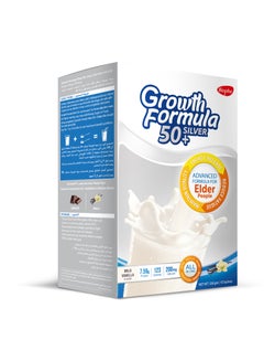 Buy Growth Formula Silver 50+ - Food Supplement With Balanced Nutrition - Meal Replacement With 7.59 G Protein - Protect From Muscle Loss In Silver Age 50+ - Milk Vanilla - Powder - 330G in Egypt