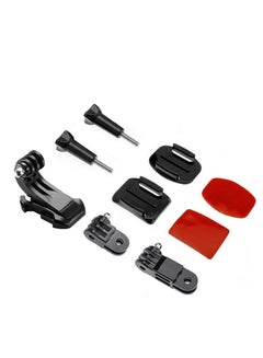 Buy Helmet Front Mount Accessories Kit for GoPro Hero 11 10 9 8 7 6 5 4 3& 3 Yi SJCAM and Other Action Camera Helmet Adhesive Sticky Mounts Extension Accessories in UAE
