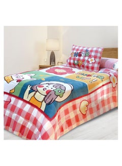 Buy Kids quilt set velvet 6 pieces size 180 x 240 cm Model 2055  from Family Bed in Egypt