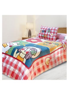 Buy Kids quilt set velvet 6 pieces size 180 x 240 cm Model 2055  from Family Bed in Egypt