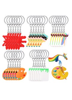 Buy 30 Pcs Art Paint Party Favors Keychain Paint Splatter Keychains Decorations Art Party Keychains for School Kids Adults Back to School Gifts Art Themed Birthday Party Supplies Baby Shower in UAE