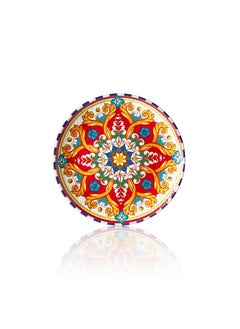 Buy Round melamine serving plate 20 cm Cordoba in Saudi Arabia