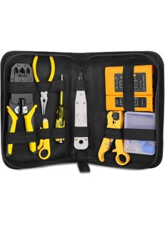 Buy RJ45 Network Tool Kits for RJ11/RJ12/CAT5/CAT6/Cat5e, Professional Computer Maintenacnce Lan Cable Tester Network Repair Tool Set，Wire Crimper Wire Connector Stripper in Saudi Arabia