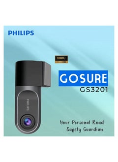 Buy Car Video Recorder CCTV 1080p Full HD Car DVR Your Personal Road Safety Guardian PHlLlPS GoSure ADR GS3201 in Saudi Arabia