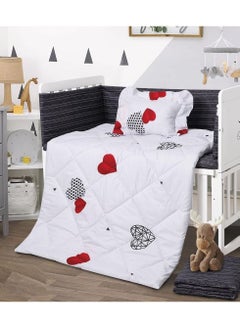 Buy 5-Piece Baby Crib Bedding Set in Saudi Arabia