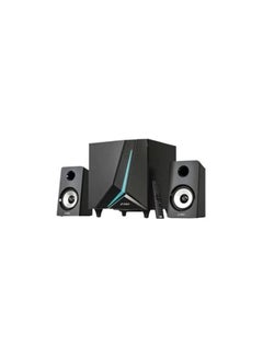 Buy F&D F670X 60W 2.1 Computer Multimedia Speaker with Subwoofer , Supporting BT/AUX/USB/FM/Coaxial/NFC , Gaming sound effects. RGB Multi-Color Lighting Mode in UAE
