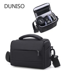 Buy Camera Bag Padded Camera Shoulder Bag for Photographers, Waterproof Camera Bags & Cases for SLR DSLR, Lenses, Accessories in UAE